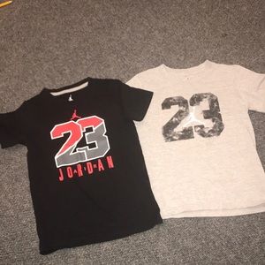 2 Jordan T shirts